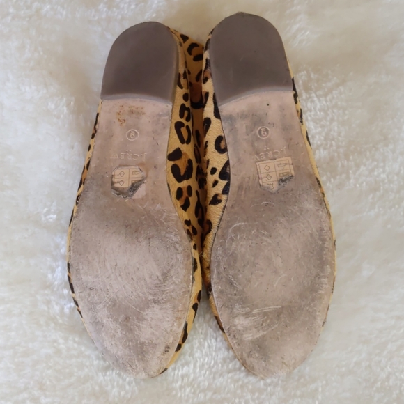Women's J.Crew Cora Leopard Calf Hair Loafers - Picture 7 of 12